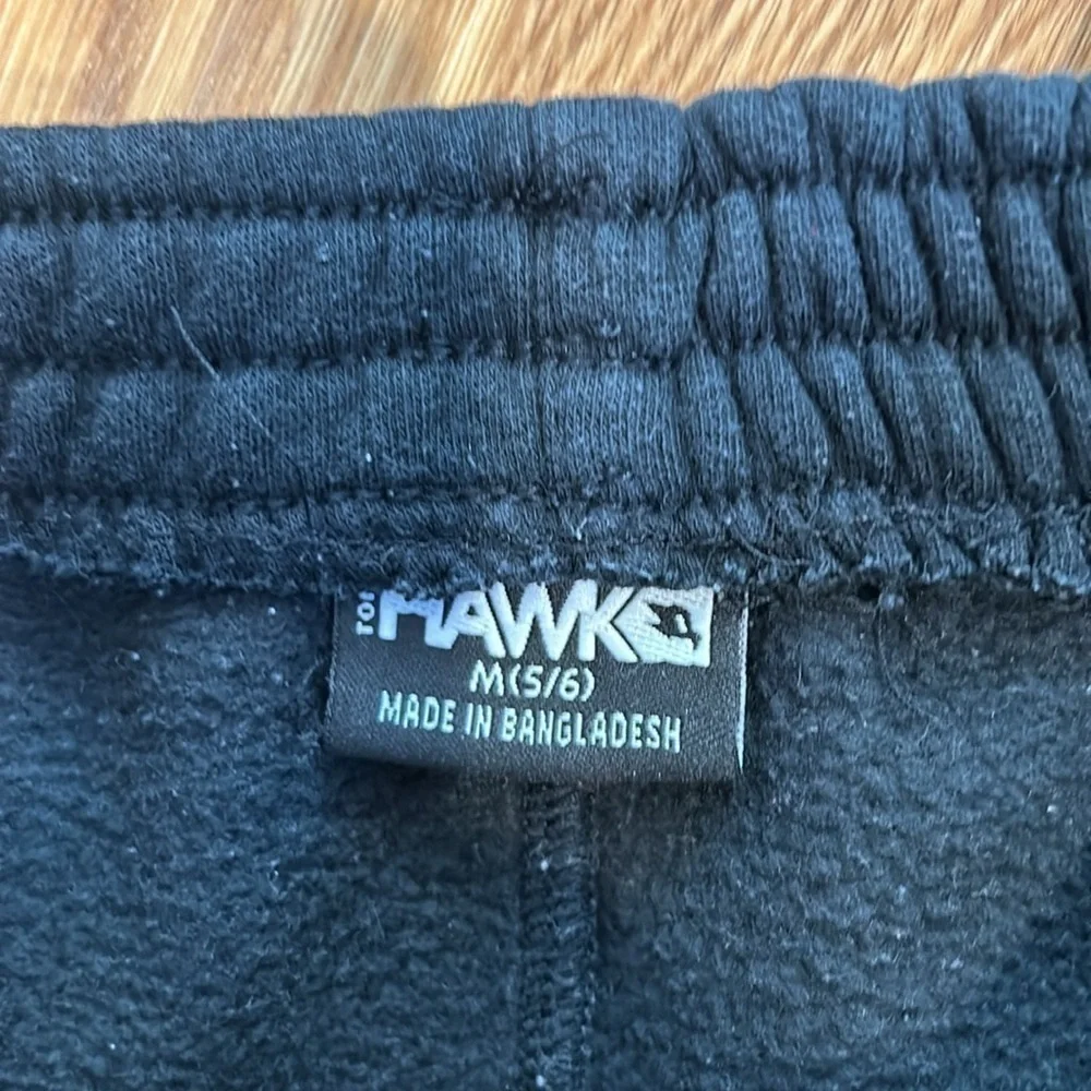 Tony Hawk track suit set hooded zip up and black sweatpants size 5/6 medium